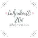 LAHJAKORTTI 20 €