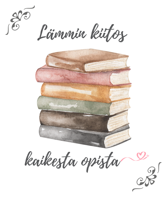 TISKIRÄTTI, LÄMMIN KIITOS KIRJAT