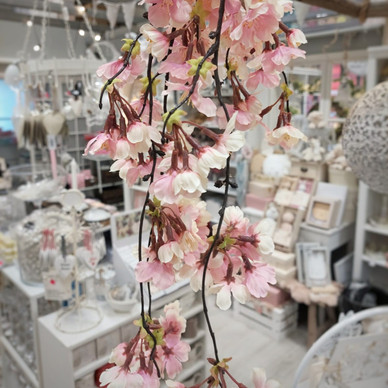 KIRSIKANKUKKAOKSA RIIPPUVA, VAALEANPUNAINEN, 109 cm