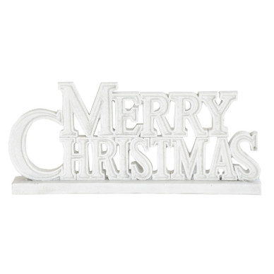 MERRY CHRISTMAS-KYLTTI,  36,5x4x16 cm