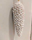 RIPUSTETTAVA KÄPY, VALKOINEN 10x3 cm