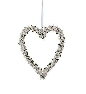 MARJASYDÄNKRANSSI, VALKOINEN Ø 20 cm