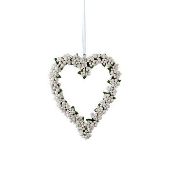 MARJASYDÄNKRANSSI, VALKOINEN Ø 15 cm