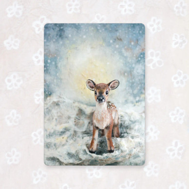 JOULUKORTTI A6, LUMIHUURRE