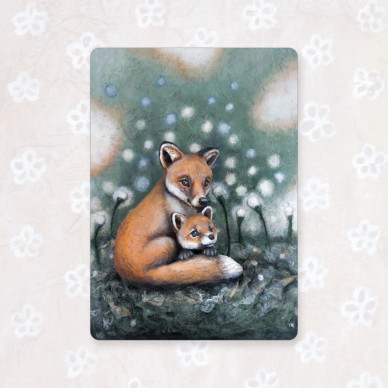 POSTIKORTTI A6, HIIPIVÄ HILJAISUUS