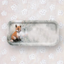 TARJOTIN, PYRY-KETTU 13x27cm