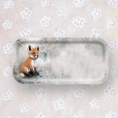 TARJOTIN, PYRY-KETTU 13x27cm