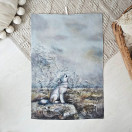 KEITTIÖPYYHELIINA/LEIVINLIINA, KAIPAUKSEN HUUTO 65x44 cm