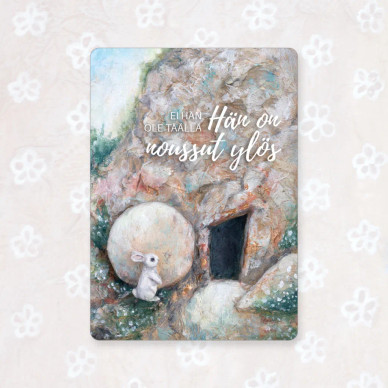 POSTIKORTTI A6, EI HÄN OLE TÄÄLLÄ