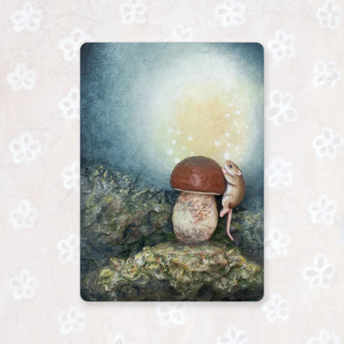 POSTIKORTTI A6, HIUKAN LIUKASTA