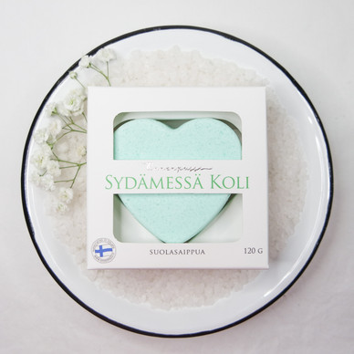 SYDÄMESSÄ KOLI, SUOLASAIPPUA 120 g