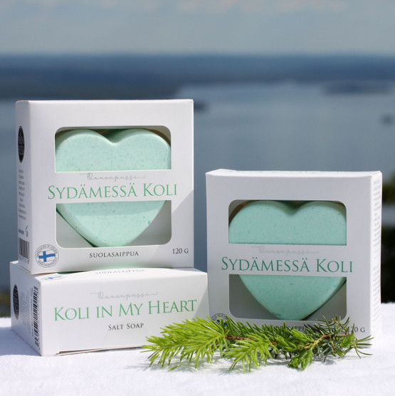 SYDÄMESSÄ KOLI, SUOLASAIPPUA 120 g