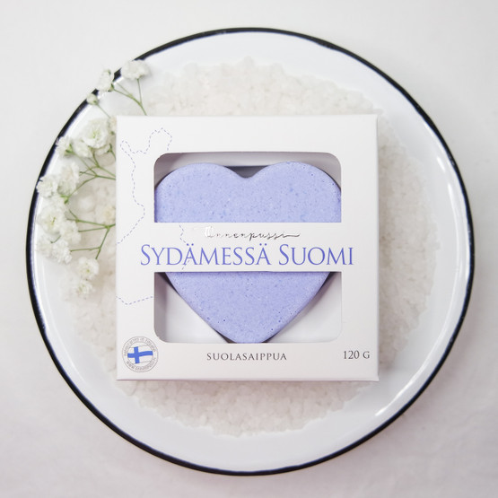 SYDÄMESSÄ SUOMI, SUOLASAIPPUA 120 g