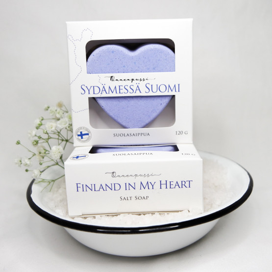 SYDÄMESSÄ SUOMI, SUOLASAIPPUA 120 g