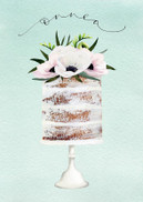 KORTTI A6, Kakku, Onnea, 2-osainen