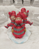 ILOINEN TONTTUJOUKKO 9x10x8 cm