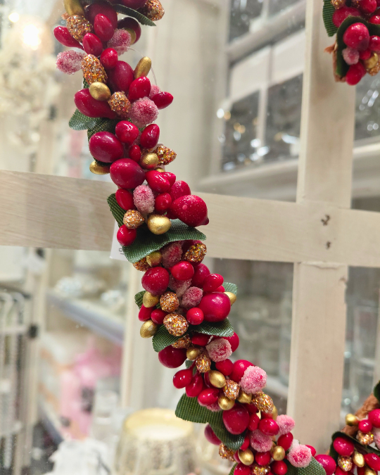 MARJASYDÄNKRANSSI, PUNAINEN, LAJITELMA 25 cm