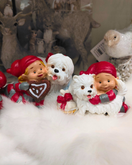 TONTTU JA KOIRA, LAJITELMA n.5x8 cm