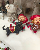 TONTTU JA KOIRA, LAJITELMA n.5x8 cm