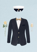 KORTTI A6, Ylioppilas puku, 2-osainen