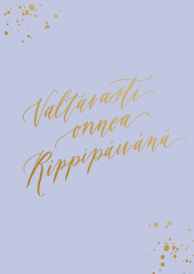 KORTTI A6, Valtavasti onnea rippipäivänä, 2-osainen