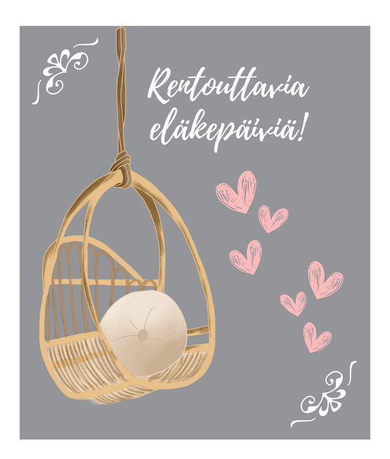 TISKIRÄTTI, RENTOUTTAVIA ELÄKEPÄIVIÄ