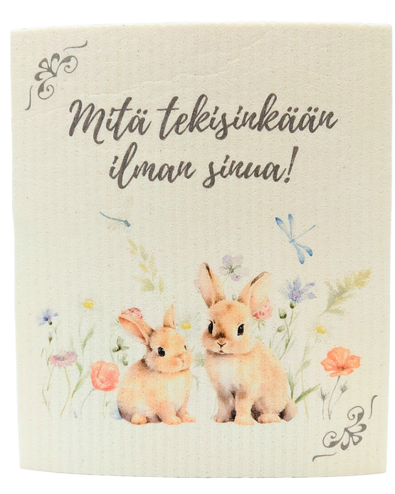 TISKIRÄTTI, MITÄ TEKISINKÄÄN ILMAN SINUA