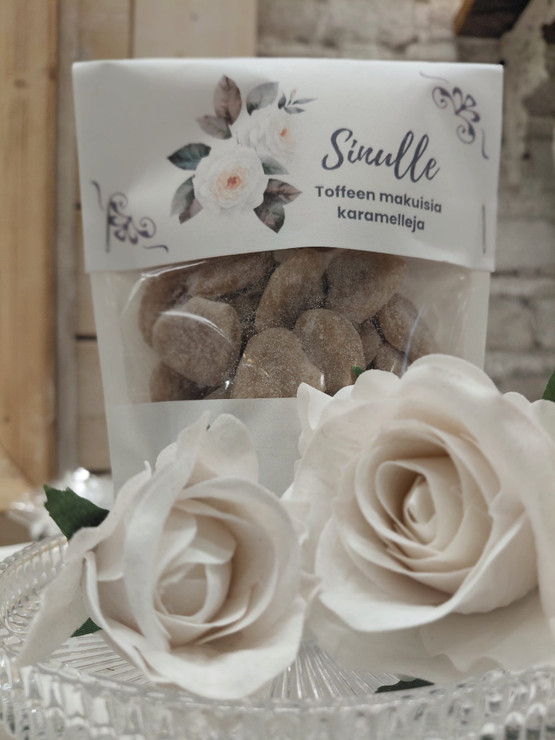 TOFFEEN MAKUISET SYDÄNKARAMELLIT 125 g