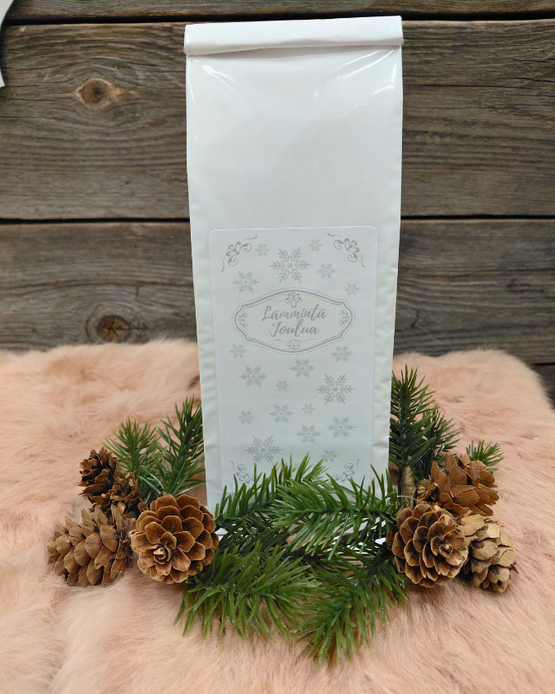 MUSTA AROMITEE, LÄMMINTÄ JOULUA 80 g (valk.pakkaus)