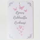 LEIKKUULAUTA, RIPAUS RAKKAUTTA RUOKAASI 30x20 cm