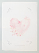 KEITTIÖPYYHE/LEIVINLIINA, VAALEANPUNAINEN SYDÄN 46x65 cm