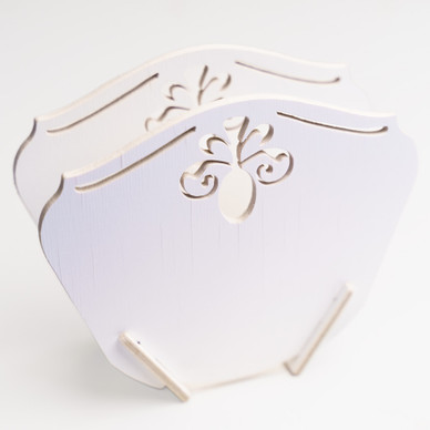 SUODATINPUSSITELINE, VALKOINEN 15,5x14x6 cm