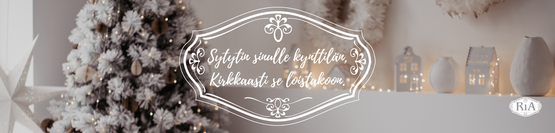 MIETELAUSEKYNTTILÄ, VALKOINEN 10,2 cm