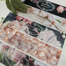 KYNTTILÄVYÖTE, MIETELAUSEELLA n.25x6 cm, erilaisia