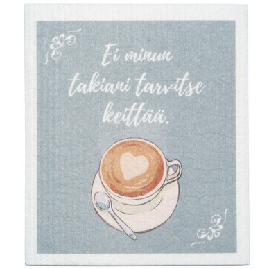 TISKIRÄTTI, EI MINUN TAKIANI TARVITSE KEITTÄÄ