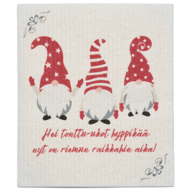 TISKIRÄTTI, HEI TONTTU-UKOT HYPPIKÄÄ