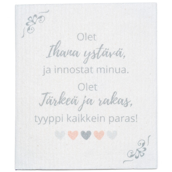 TISKIRÄTTI, IHANA YSTÄVÄ