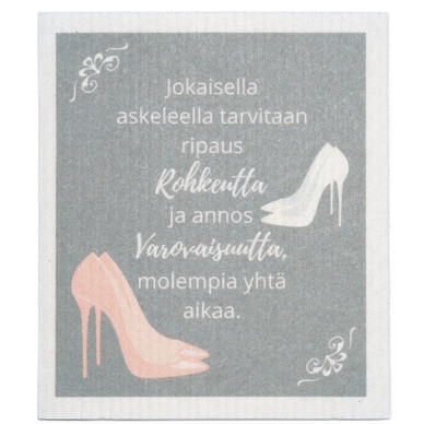 TISKIRÄTTI, JOKAISELLA ASKELEELLA