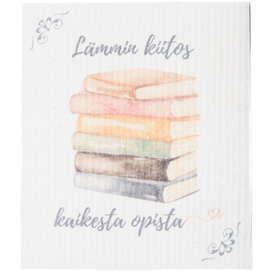 TISKIRÄTTI, LÄMMIN KIITOS KIRJAT