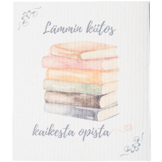 TISKIRÄTTI, LÄMMIN KIITOS KIRJAT