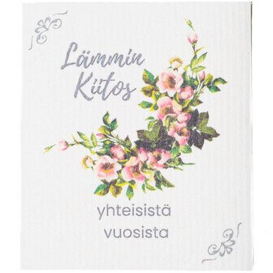 TISKIRÄTTI, LÄMMIN KIITOS KUKAT