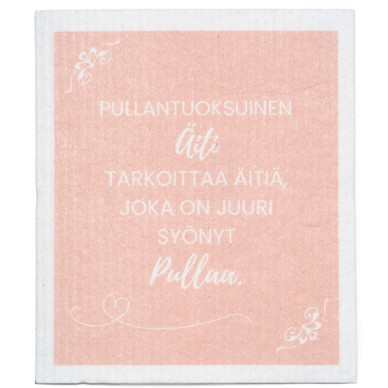 TISKIRÄTTI, PULLANTUOKSUINEN ÄITI