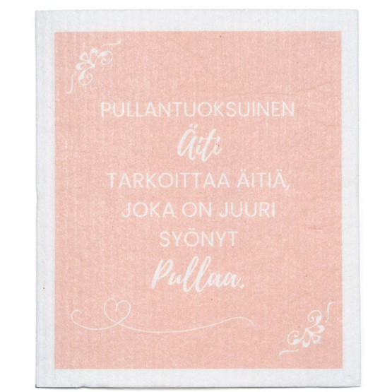 TISKIRÄTTI, PULLANTUOKSUINEN ÄITI