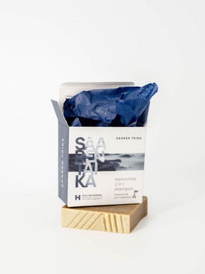  VIHREÄ TEE & KAMOMILLA SHAMPOO, PALA 90 g