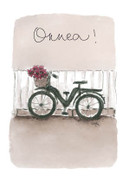 KORTTI, Polkupyörä ja kukkakimppu, 2-osainen