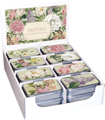 RAPARPERIN- JA VADELMANMAKUISIA PASTILLEJA PELTIRASIASSA