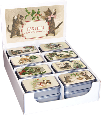 SUOLATTU KARAMELLI-PASTILLIT PELTIRASIASSA 55 g