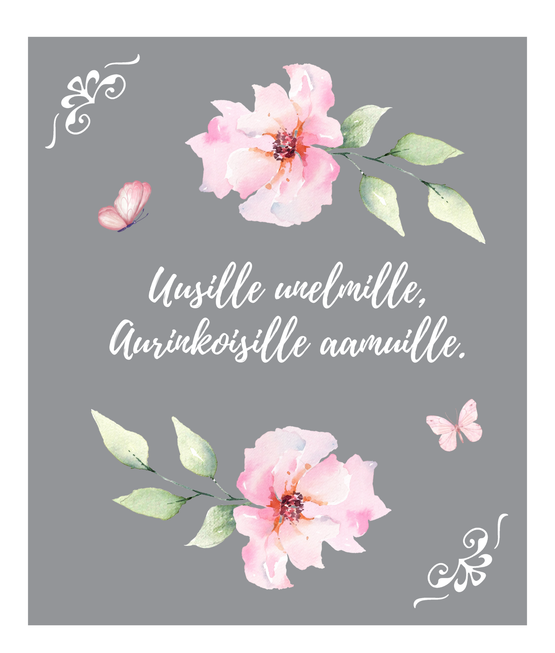 TISKIRÄTTI, UUSILLE UNELMILLE