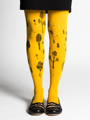 PUISTO Tights Yellow