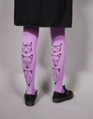 TOTEEMIELÄIMET Tights Lilac